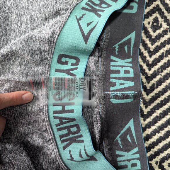 Gymshark Womens Pants Mint Green Flex Activewear Athletic Leggings Size M - Picture 2 of 4